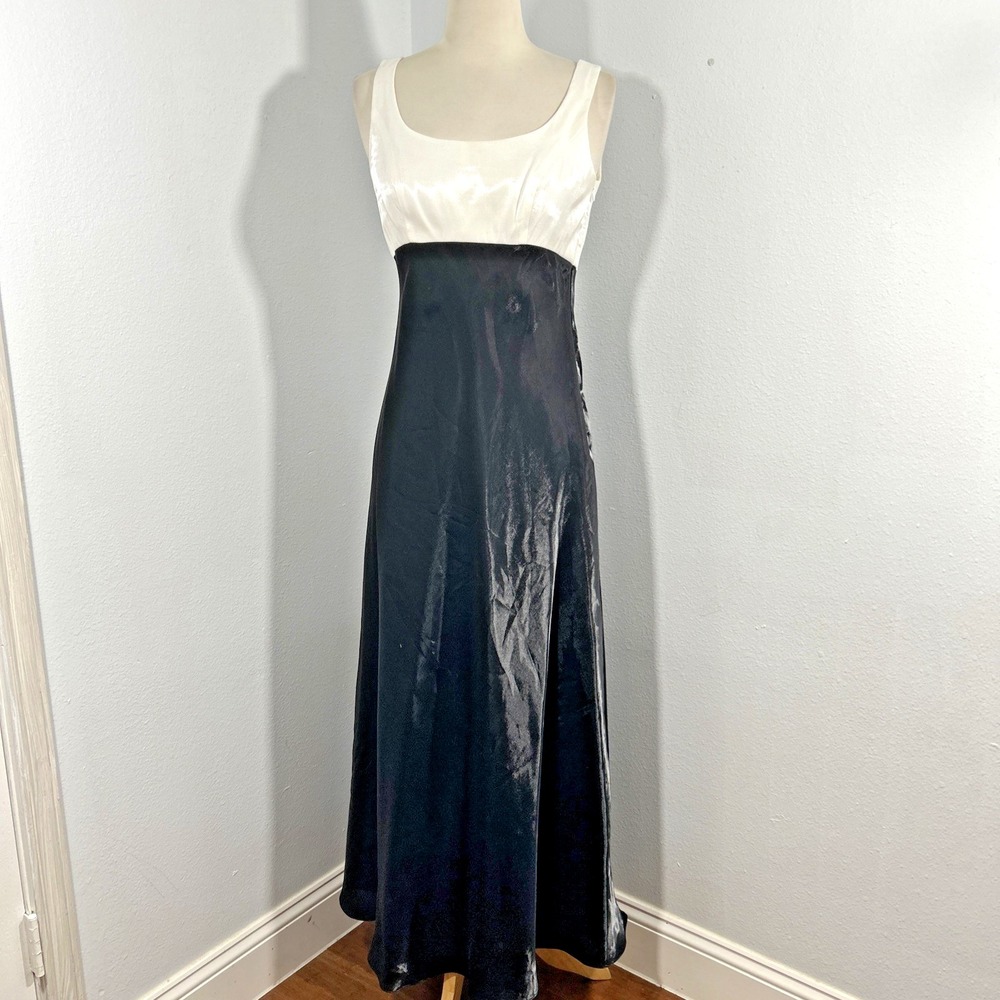 Vtg Alex Evenings Dress Womens 4P Babydoll Whimsigoth Fairy Hoco Y2K 90s USA